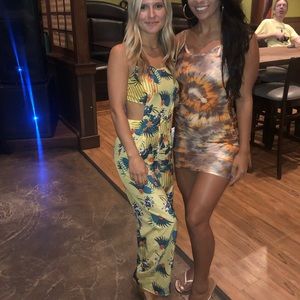 Yellow Spring Romper